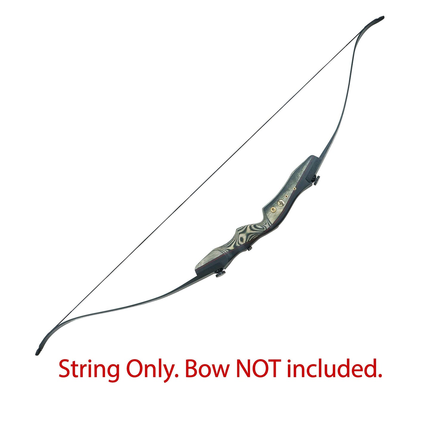 Southland Archery Supply SAS B-55 Dacron Replacement Traditional Recurve Bow String - Made in USA (AMO 62 in (Actual 58 in), 16 Strands (Bows Upto 65 lbs))
