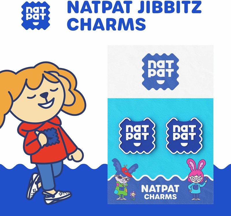 Shoe Charms for Crocs - Fun Sticker Holders for Kids & Adults | 2 Pack Compatible with BuzzPatch & Trailpatch