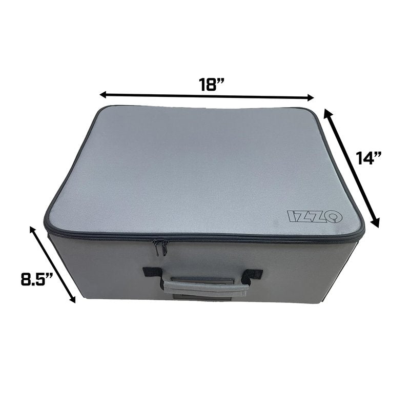 Izzo Golf Trunk Locker Organizer - Golf Storage Trunk Locker Golf Accessory Organizer