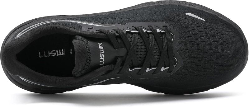 Men's Lightweight Walking Shoes - Breathable Cushioning Athletic Sneakers for Gym & Running | Non-Slip Comfort