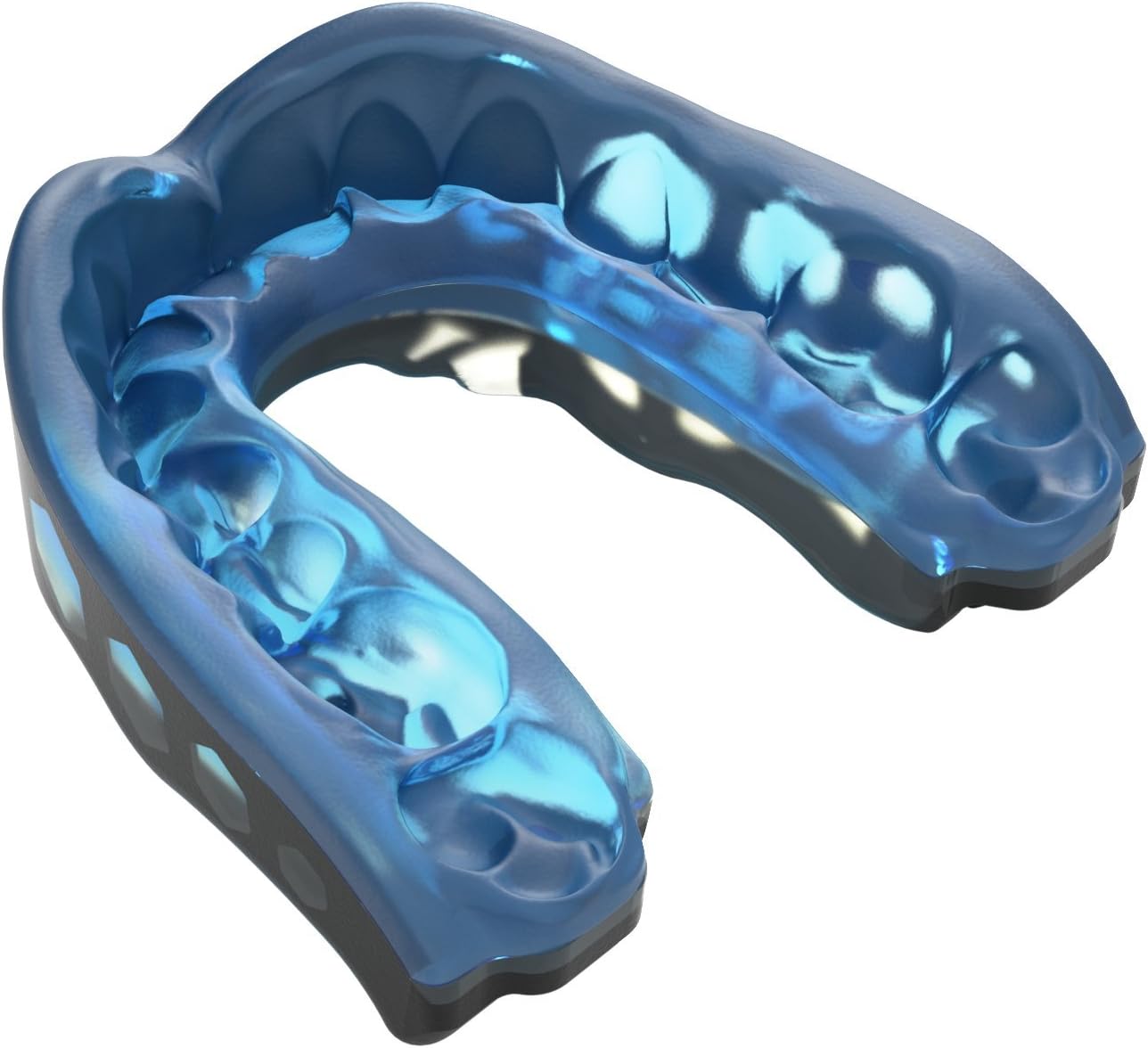 Shock Doctor Mouth Guard - Heavy Duty Sports Protection for Hockey, Lacrosse & More | Custom Fit, Pack of 2
