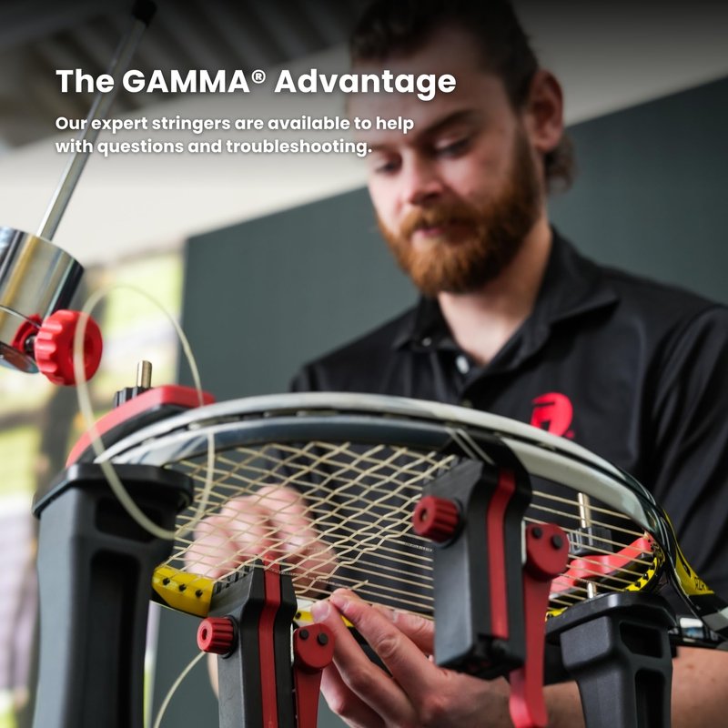 Gamma Momentum Drop Weight 2 Stringing Machine – Intuitive 2 Point Mounting System - Professional-Grade Tennis Racquet Stringer with Advanced Features for Precision, Easy-to-Use, Ideal for Home Use