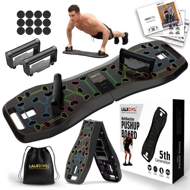 Multifunctional push-ups bracket training plate for men to train abs pectoral flat support trainer home gym equipment