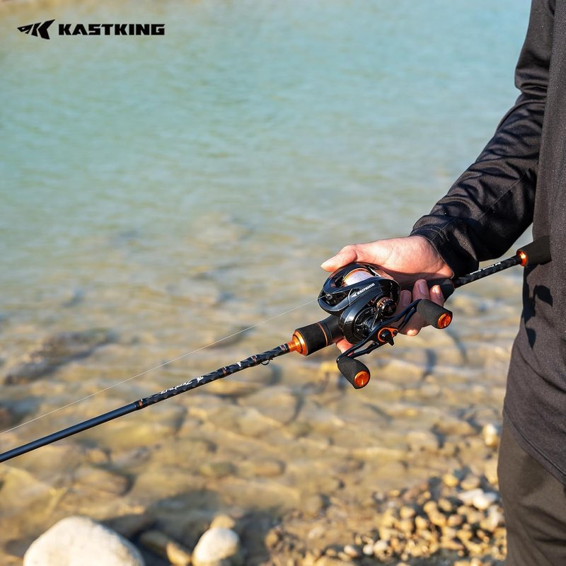 KastKing Zephyr Finesse Fishing Rods - Ultra-Light IM6 Graphite Twin-Tip Design | 2pc & 3pc Travel Options