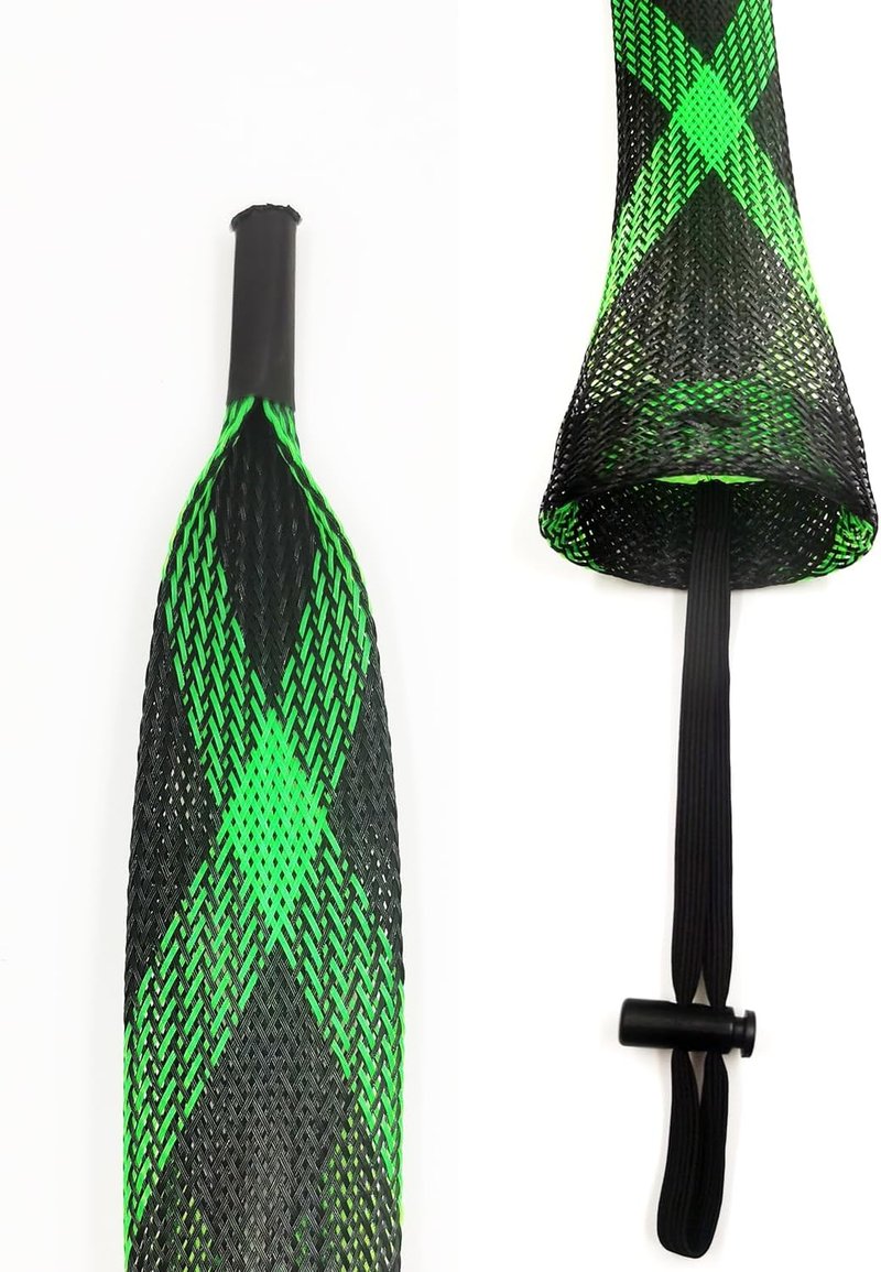 Fishing Rod Sleeves - Durable Protective Covers for Fishing Poles | Includes Lanyard for Fly, Casting & Sea Rods