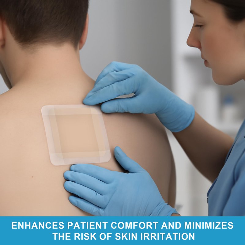 MedVance TM Foam – Waterproof Non-Adhesive Hydrophilic Foam Dressing 6"X6" Box of 5 dressings