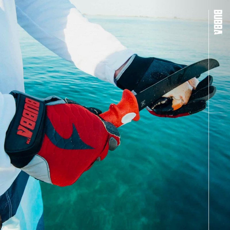 BUBBA Ultimate Fillet Gloves with Cut Resistant Construction and Touch Screen Usability for Fishing, Angling, Boating and Outdoors, Large