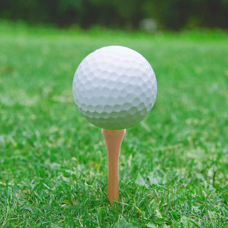 Myartte Wooden Golf Tees 3-1/4 inch 3.25 Inches Natural Wood Golf Tees in Bulk for Men Women Golfer Reduce Side Spin and Friction Durable 120pcs in Plastic Can (3-1/4 Natural Wood Golf tees)