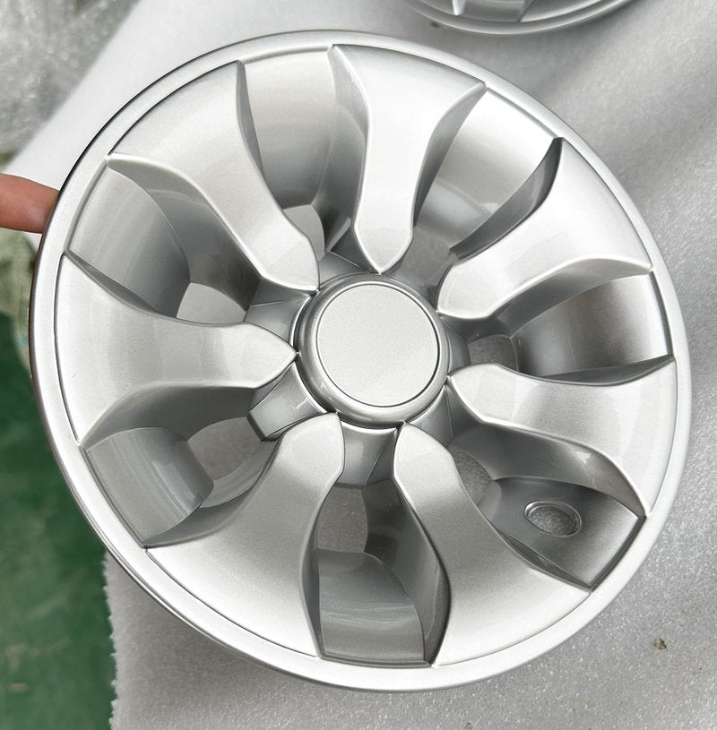 Golf Cart 8" Wheel Covers Hub Caps with 7 Spokes for EZGO Cub Car Yamaha Golf Cart (Set of 4pcs)