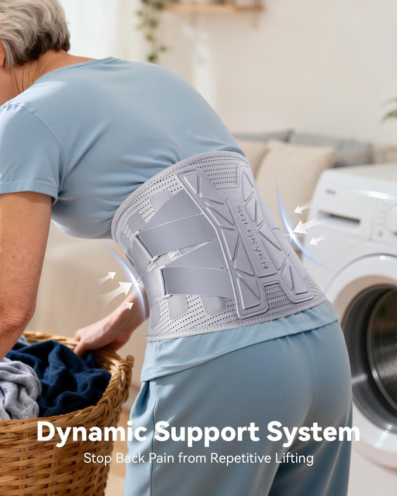 Back Brace for Women - Medical-Grade Lower Back Pain Relief | Adjustable Support for Herniated Disc, Sciatica, Arthritis, Scoliosis