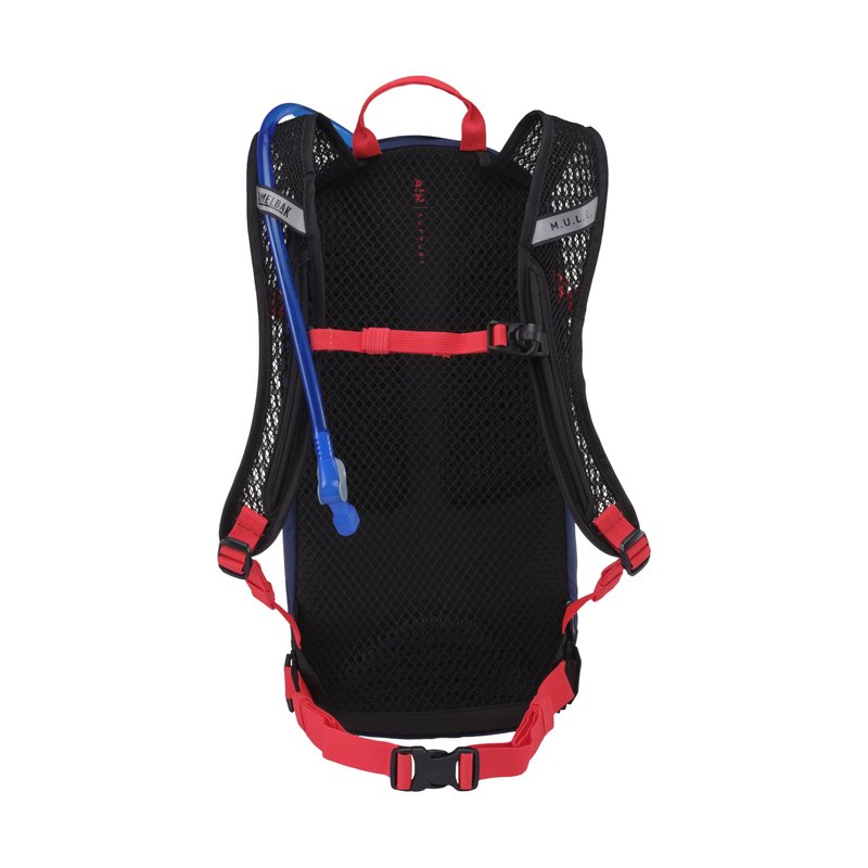 CamelBak M.U.L.E. 12 Mountain Bike Hydration Pack with 100oz Crux Reservoir, All Day Cooling and Smart Storage for Trail Riding, Deep Sea