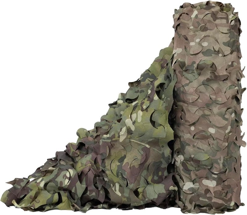 Camo Netting for Hunting | Bulk Roll Military Sunshade - Durable & Versatile