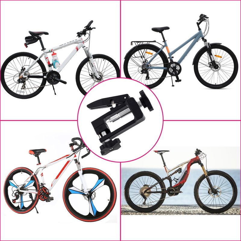 2 in 1 Lightweight Aluminum Alloy Hydraulic Hose Cutter & Needle Driver Insertion Tool for Bicycle Brake Repair, MTB Road Bike Oil Line Cutting and Fitting Installation