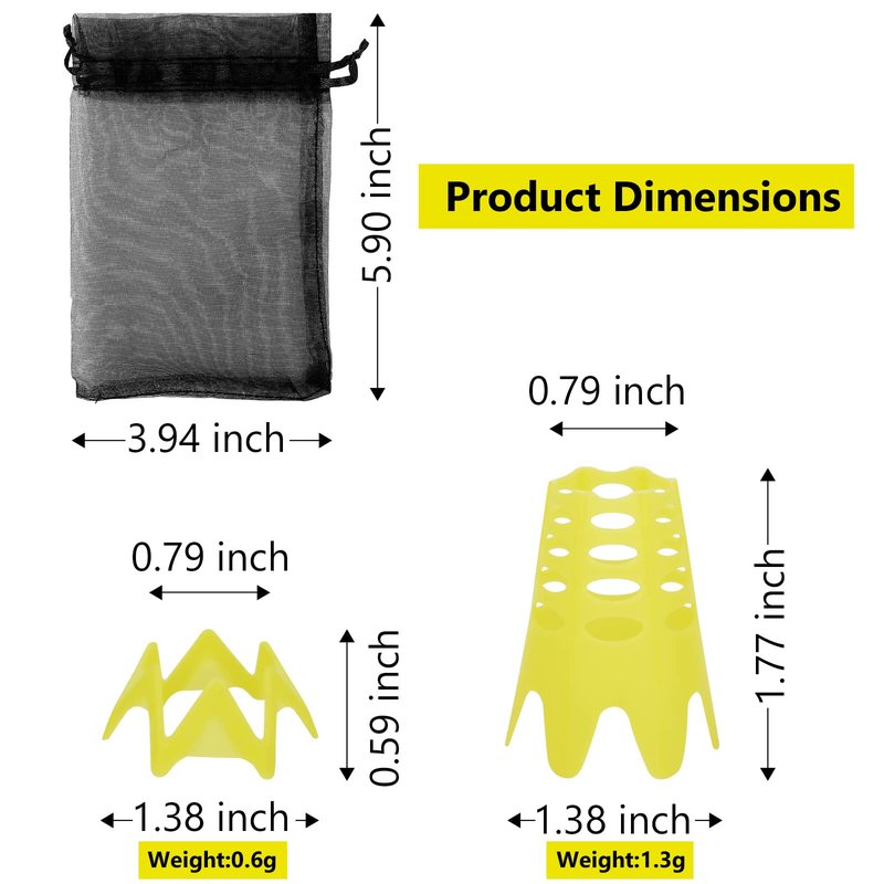 Sanchamy Golf Simulator Tees 20Pcs Plastic Golf Tees for Outdoor Indoor Home Training Practice Simulator Golf Tees Golf Mat Tees for Winter Turf Driving Range 10 Tall+10 Short+1 Mesh Bag