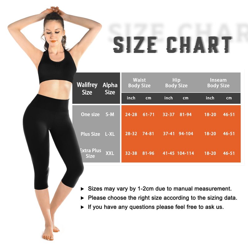 Walifrey Capri Leggings for Women, Buttery Soft High Waisted Leggings for Gym Yoga Workout (White XXL)