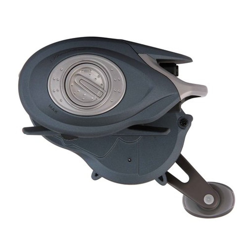 Pflueger President Baitcast Low Profile Reel, Freshwater Fishing Reel, Left Handle Position, Graphite Construction, Multi Disc Star Drag System
