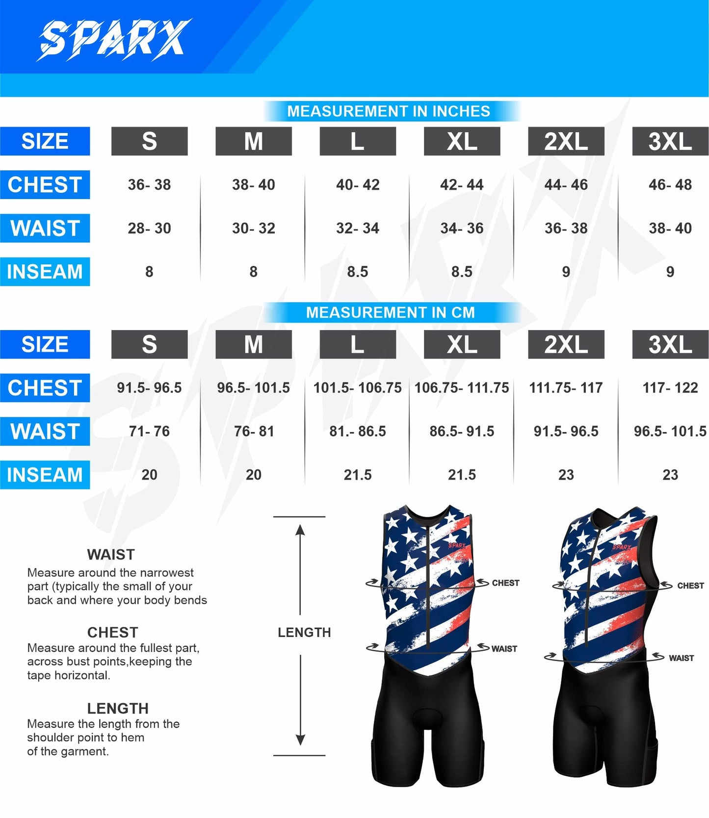 Sparx Men's Premium Triathlon Suit – Padded, Quick-Dry, Compression Fit, Lightweight Tri Suit for Swim, Bike, Run Race & Training (Black Camo, 2XL)