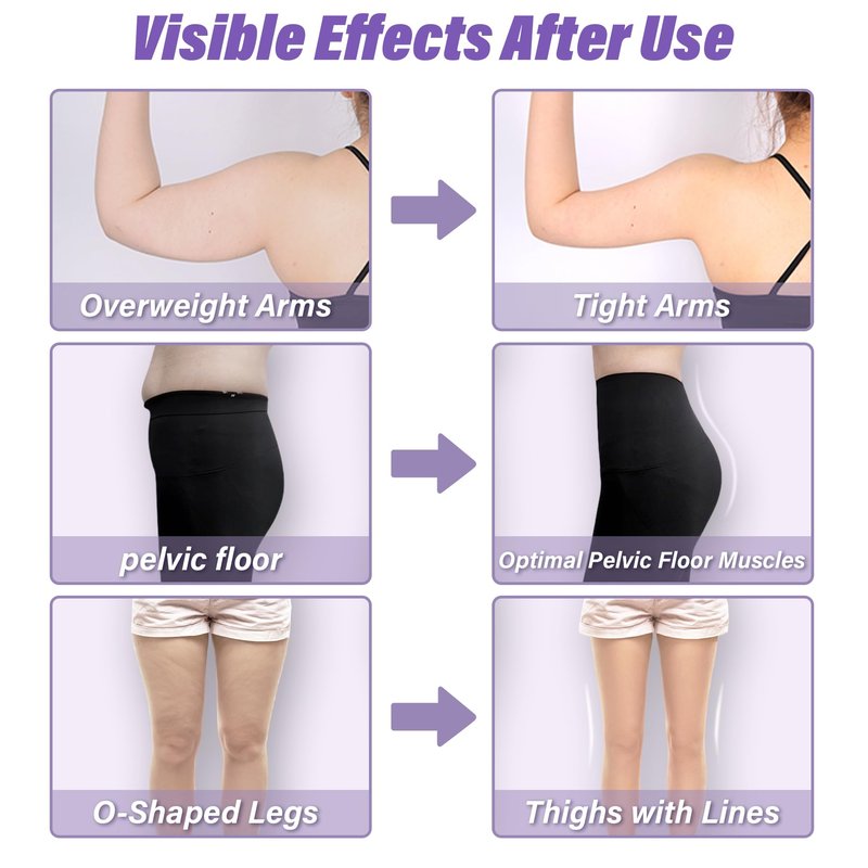 Wind Shear Thigh Trainer Kegel Exerciser, Pelvic Floor Muscle Trainer, Adjustable Resistance Thigh Master, LED Inner Thigh Exerciser Equipment, Pelvic Floor Strengthening for Women Hip, Leg, Arm