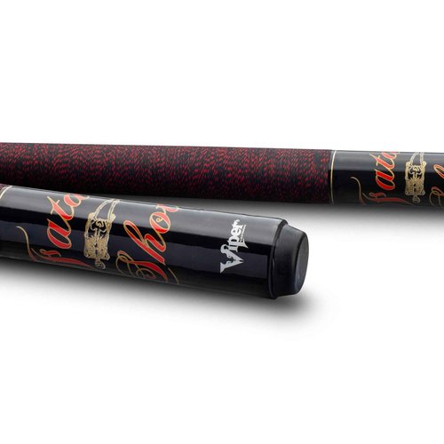 Viper by GLD Products Underground 58" 2-Piece Billiard/Pool Cue, Fatal Shot, 19 Ounce,Red,50-0652-19