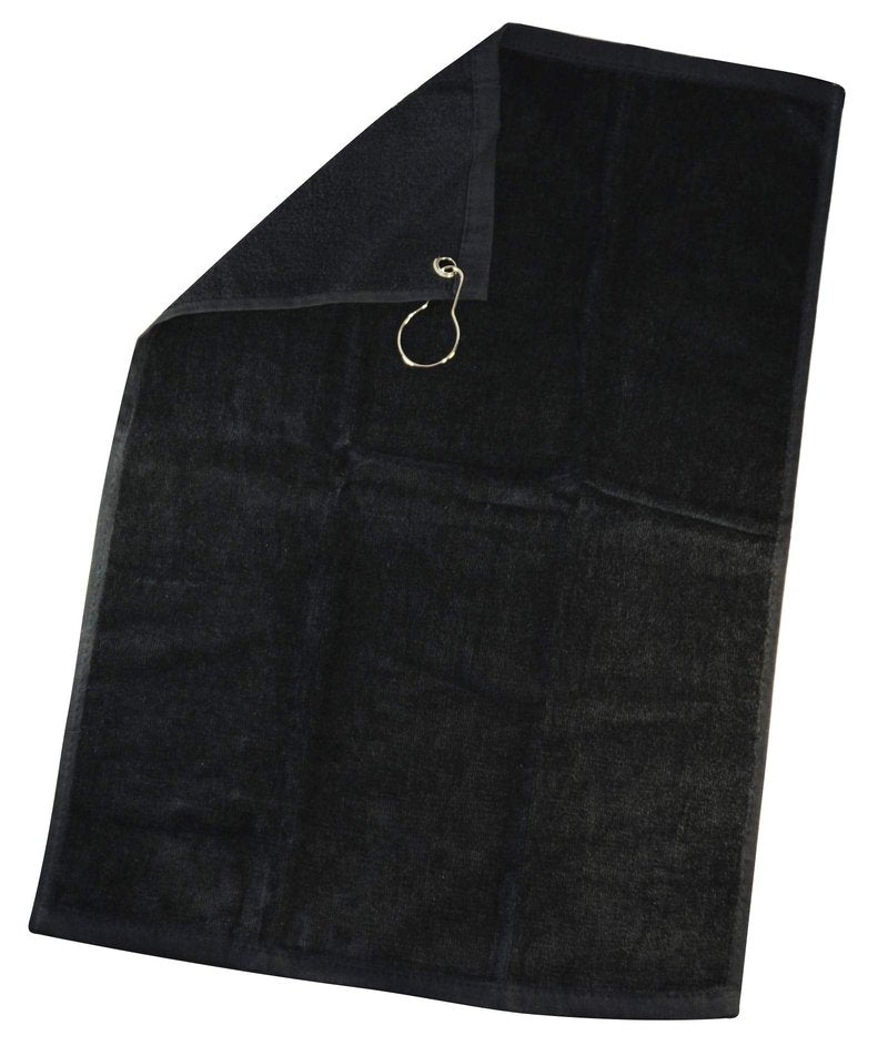 PrideSports 16x24 Black Cotton Towel