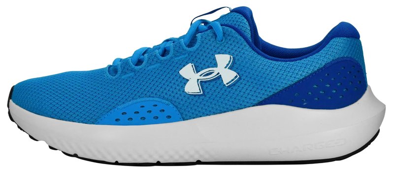 Under Armour Men's Charged Surge 4, (428) Electric Blue/Royal/White, 2.5, US
