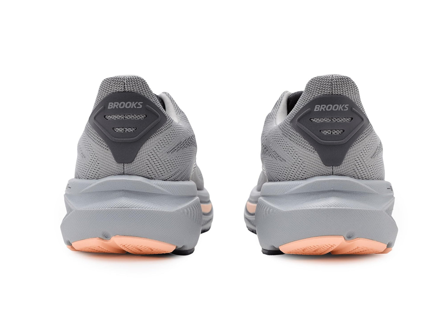 Brooks Women's Ghost 17 Alloy/Blackened Pearl/Peach 8.5 Medium