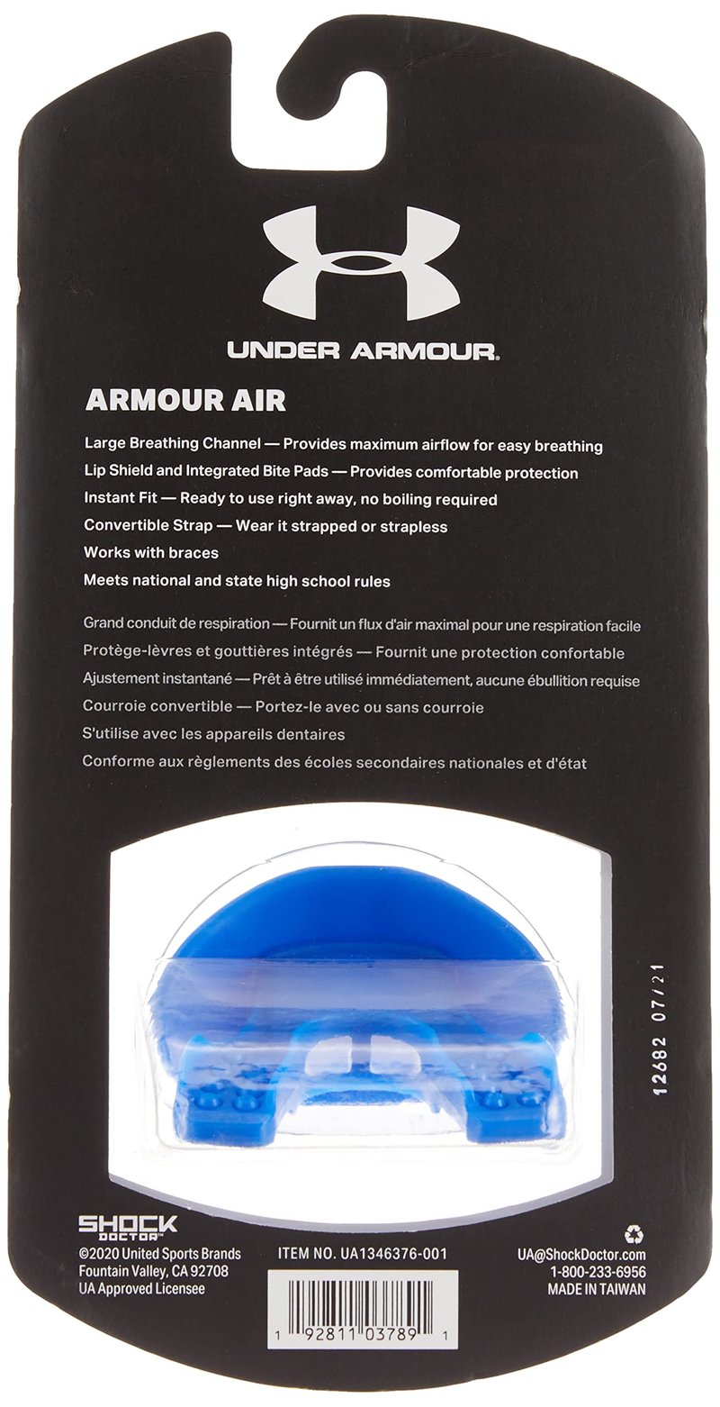 Under Armour Lip Gaurd for Football, Football Mouth Guard With Strap, Football Mouthpiece, Full Mouth Protection, Football Mouth Guard for Braces, Lip Guard Mouth Piece, Adult and Youth Mouth Guards