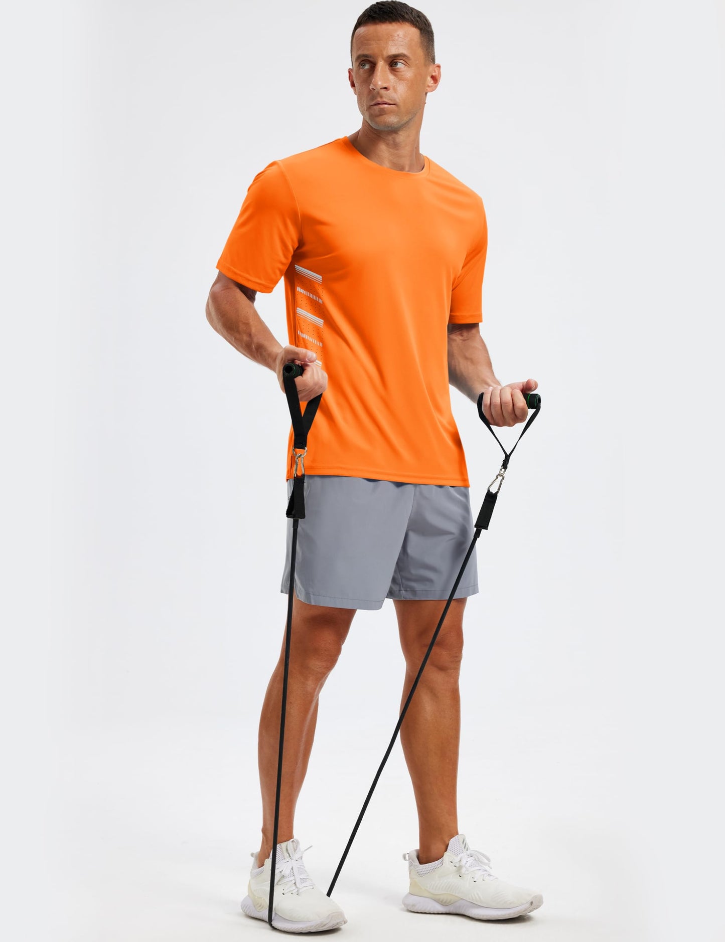 TACVASEN Mens Short Sleeve Rash Guard Dry Fit Running Athletic T-Shirts