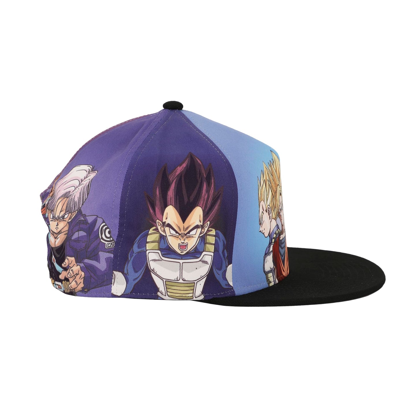 Bioworld Dragon Ball Z Sublimated Panels Poly B15 Snapback