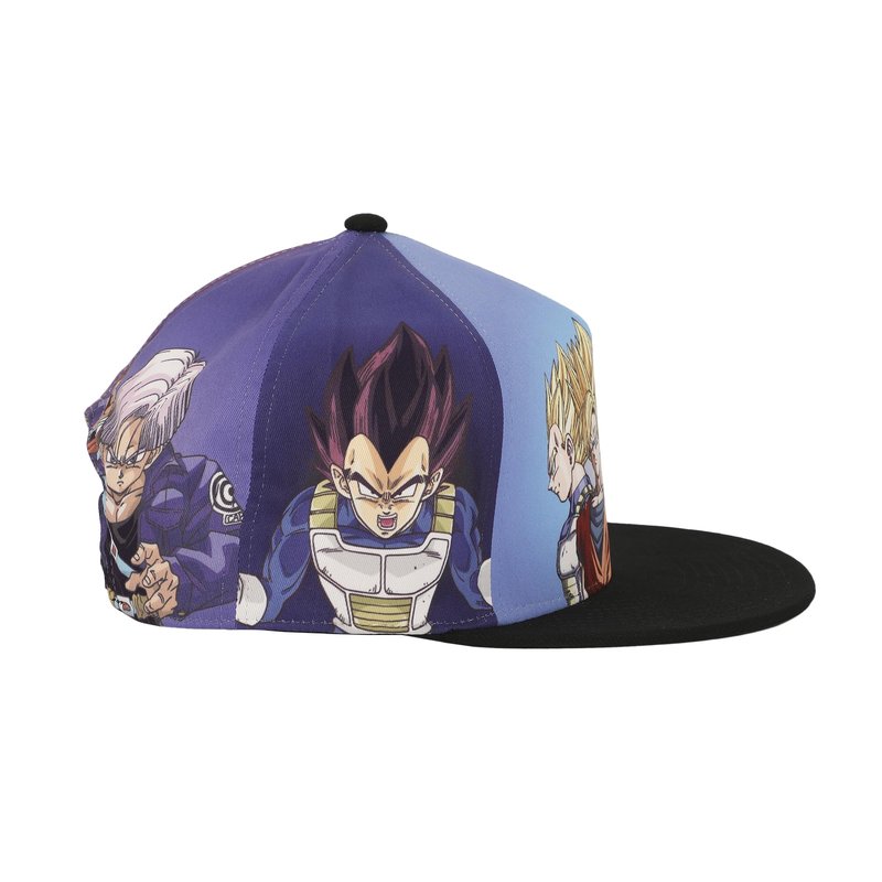 Bioworld Dragon Ball Z Sublimated Panels Poly B15 Snapback