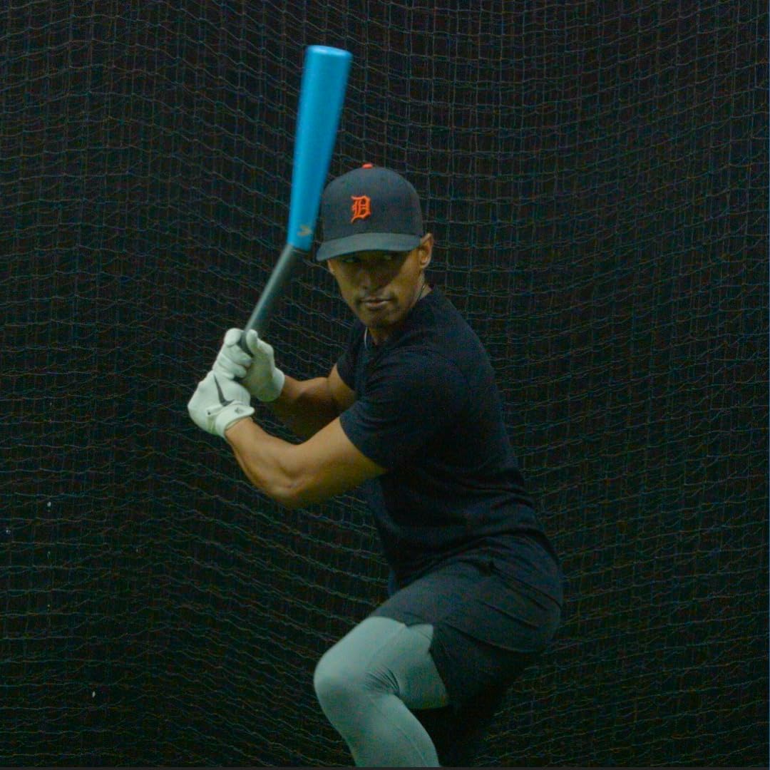 Baseball & Softball Swing Trainer - Applied Vision Sports V-Swing Batting Aid for Improved Performance