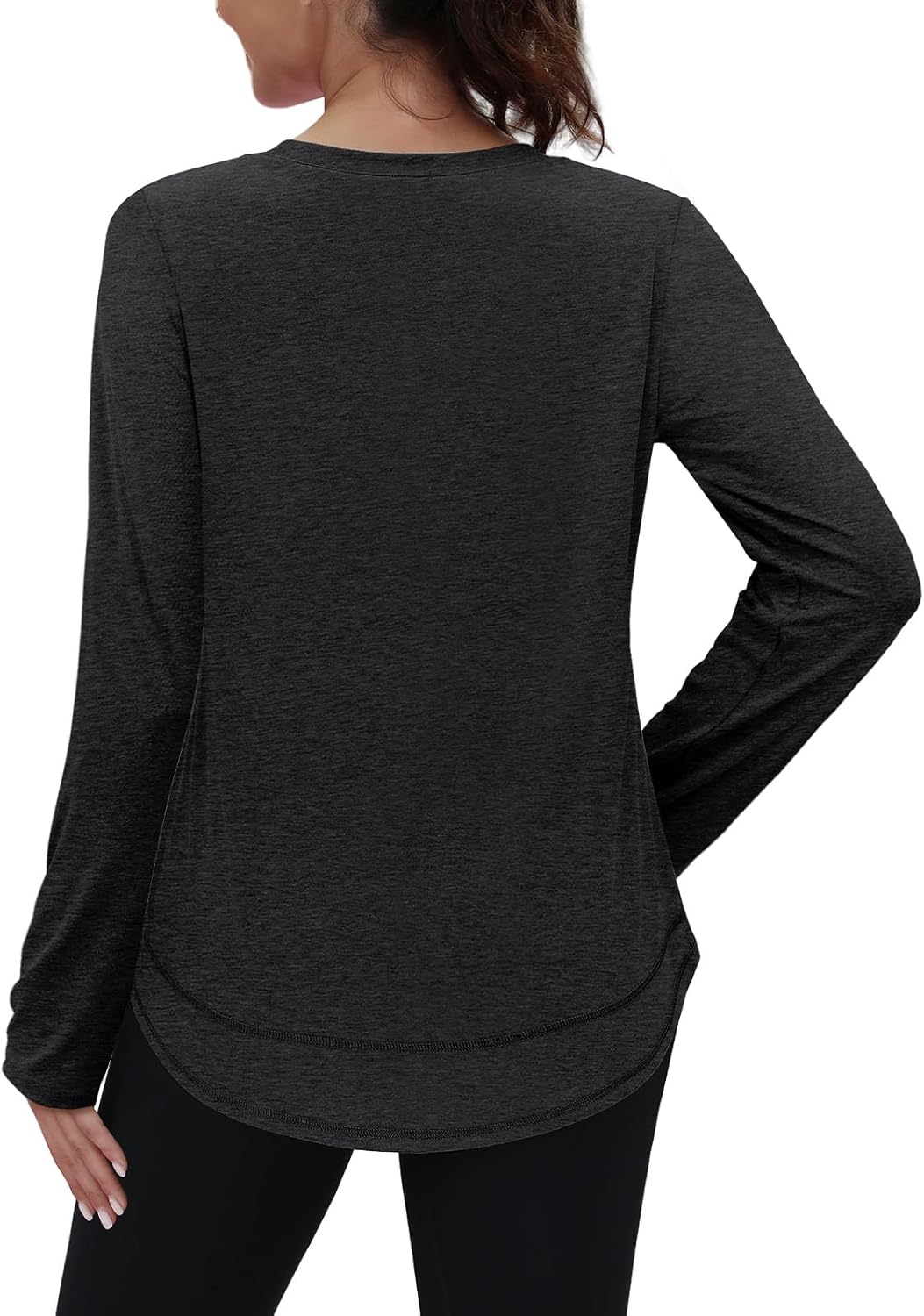 Women's UPF 50+ Sun Protection Workout Tops - Long Sleeve Quick Dry Shirts for Hiking & Running | Sizes S-3XL