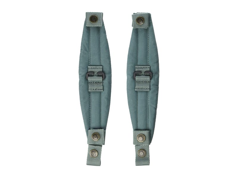 Fjällräven Kånken Mini Shoulder Pads - 100% Polyester - Hook-and-loop - Snap Button Strap Frost Green 1 One Size One Size