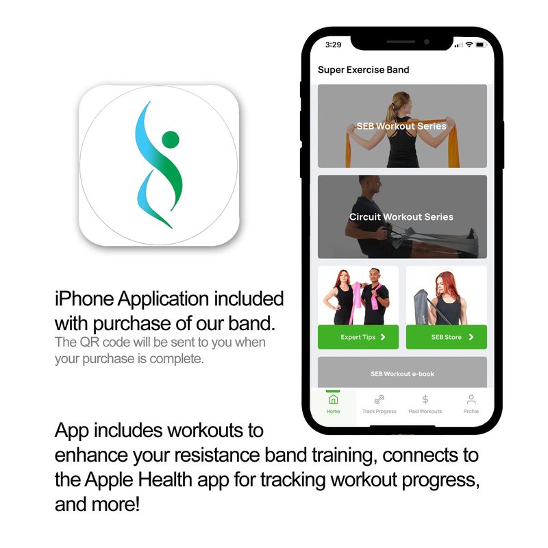 Resistance Band for Working Out | Super Exercise Bands 8,16,24 Yard Bulk Rolls |10 Strengths in Light Medium and Heavy Resistance Bands | Latex Free Workout Bands Including App and e-Book