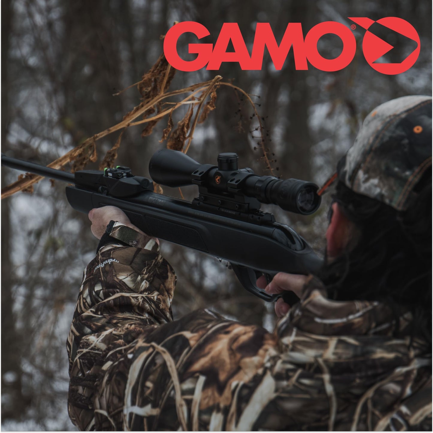Gamo PCP Pre-Charged Pneumatic Air Rifle with Multi-Shot Magazine - Ambidextrous Bolt Action, High Velocity .177 or .22 Caliber Airgun - Black.