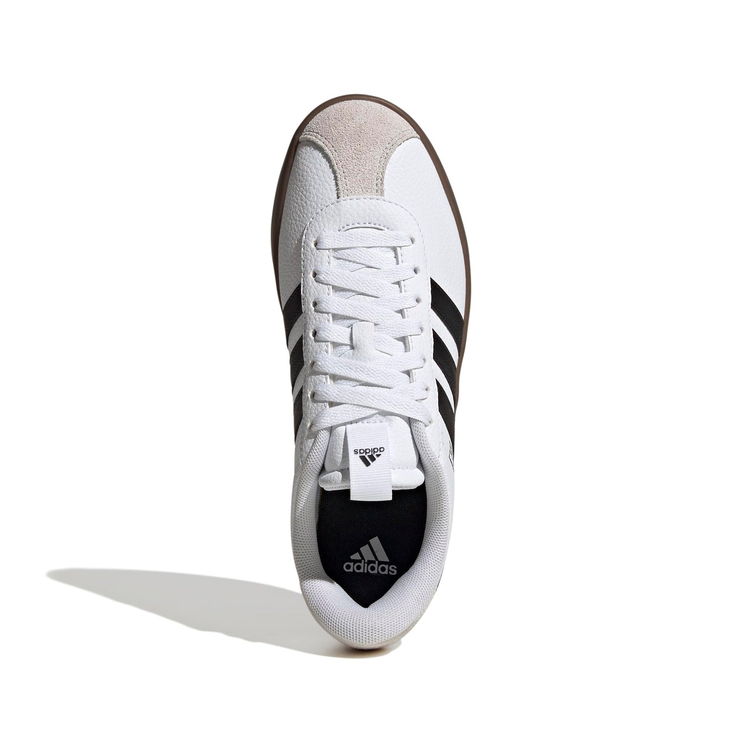 Adidas Women's "VL Court 3.0" Cushioned Casual Court Sneaker (White, 7)