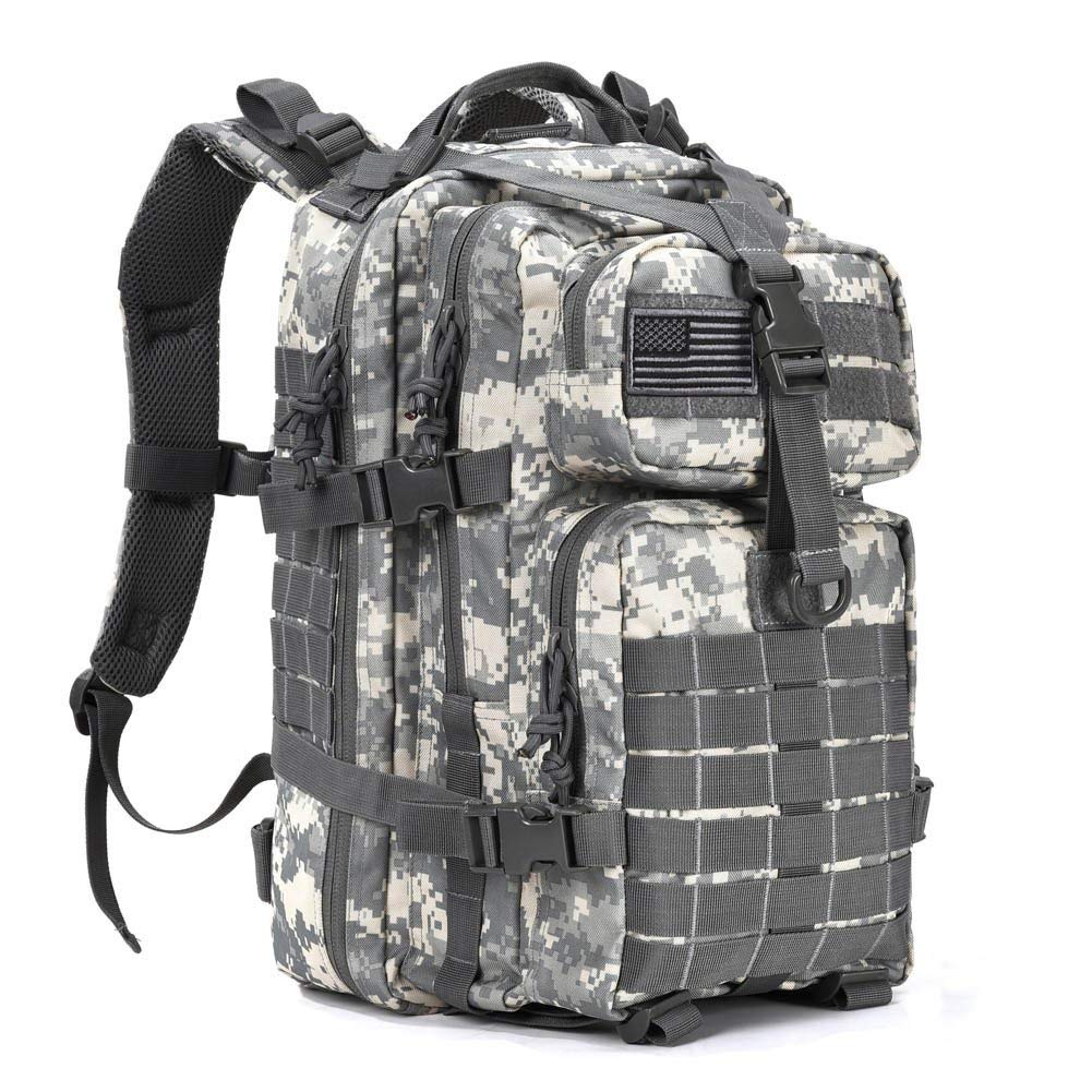 REEBOW GEAR 38L Tactical Backpack for Men 3 Day Military Bug Out Bag