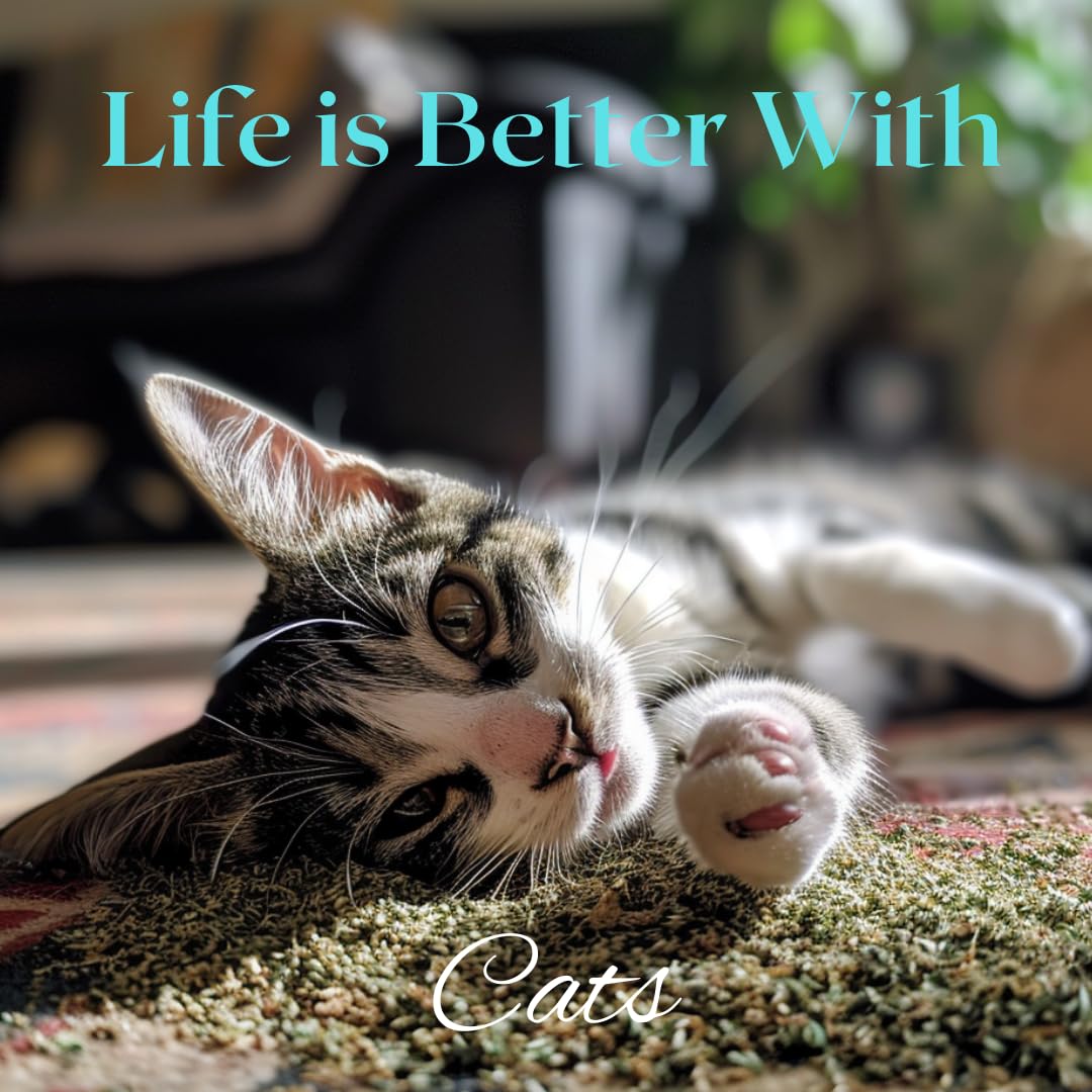 catabliss Catnip for Cats – 1oz Jar - 100% Essential Natural Cat Nip Herb Resealable Jar - Fresh Aroma Stimulates Activity & Enhancing Play for Indoor Cats - Great for Cat Nip Toys, Play & Training