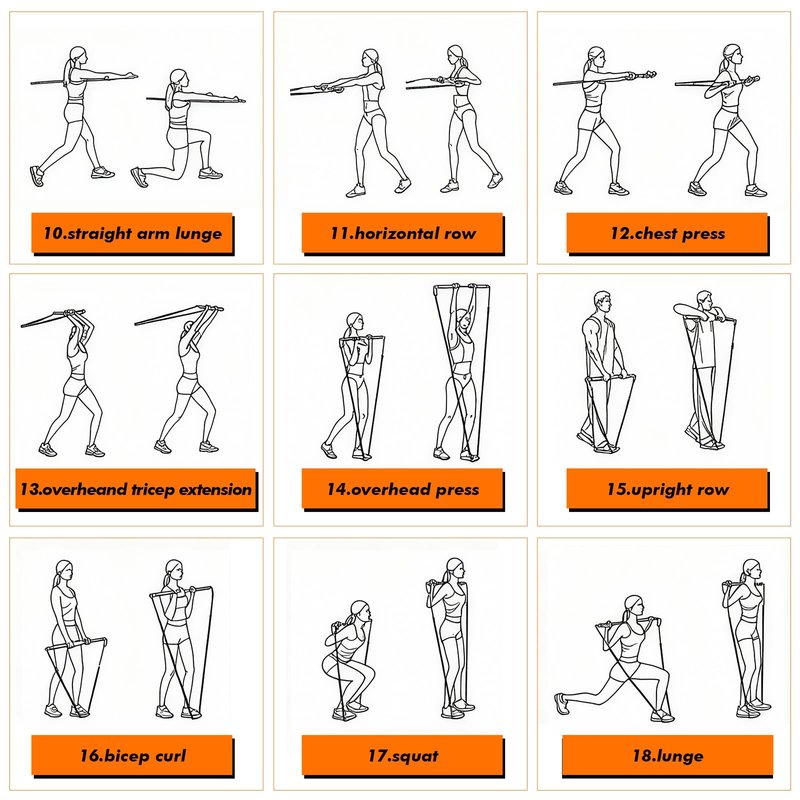 Shappy 1 Set Golf Swing Trainer Set - Sport Practice Aid System for Improving Swing Mechanics Core Strength Muscle Memory - Including Training Stick, Door Anchor, Resistance Band & Safety Strap