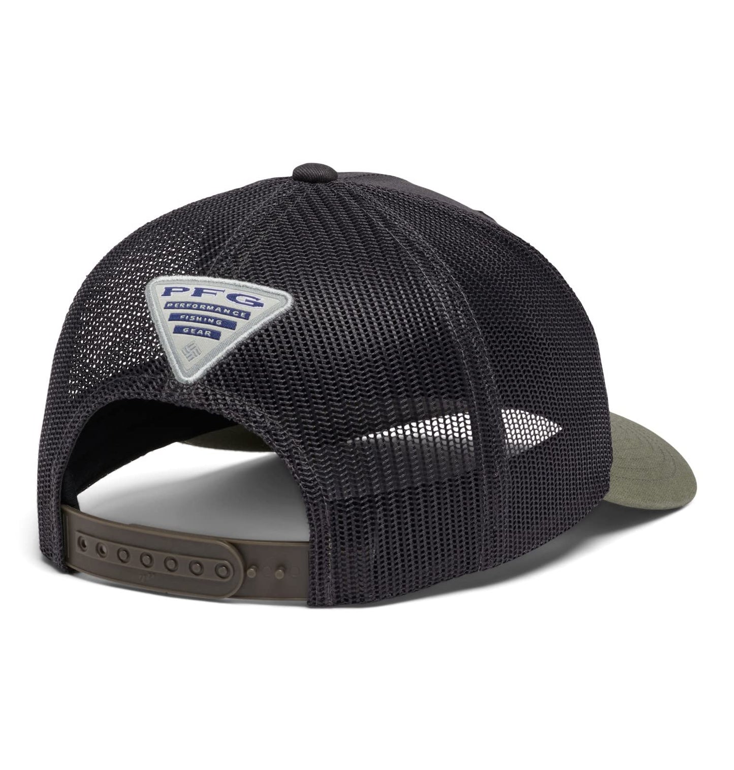 Columbia Unisex Unisex PFG Fish Flag Mesh Snap Back Hat, Shark/Cypress, One Size