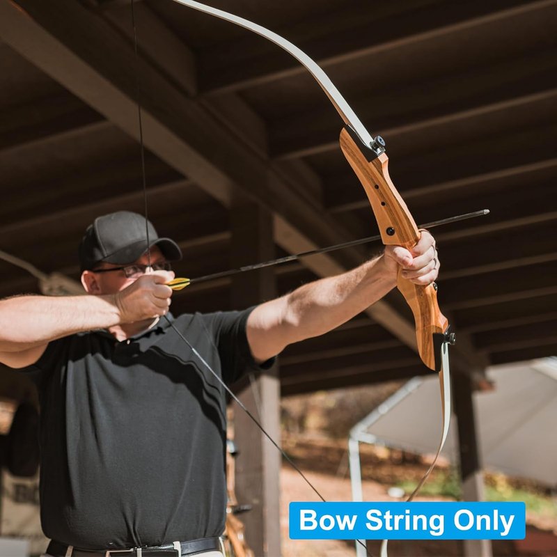 Bow String Replacement Points - Durable Tips for Traditional Long Bow & Recurve Bow | Easy Installation