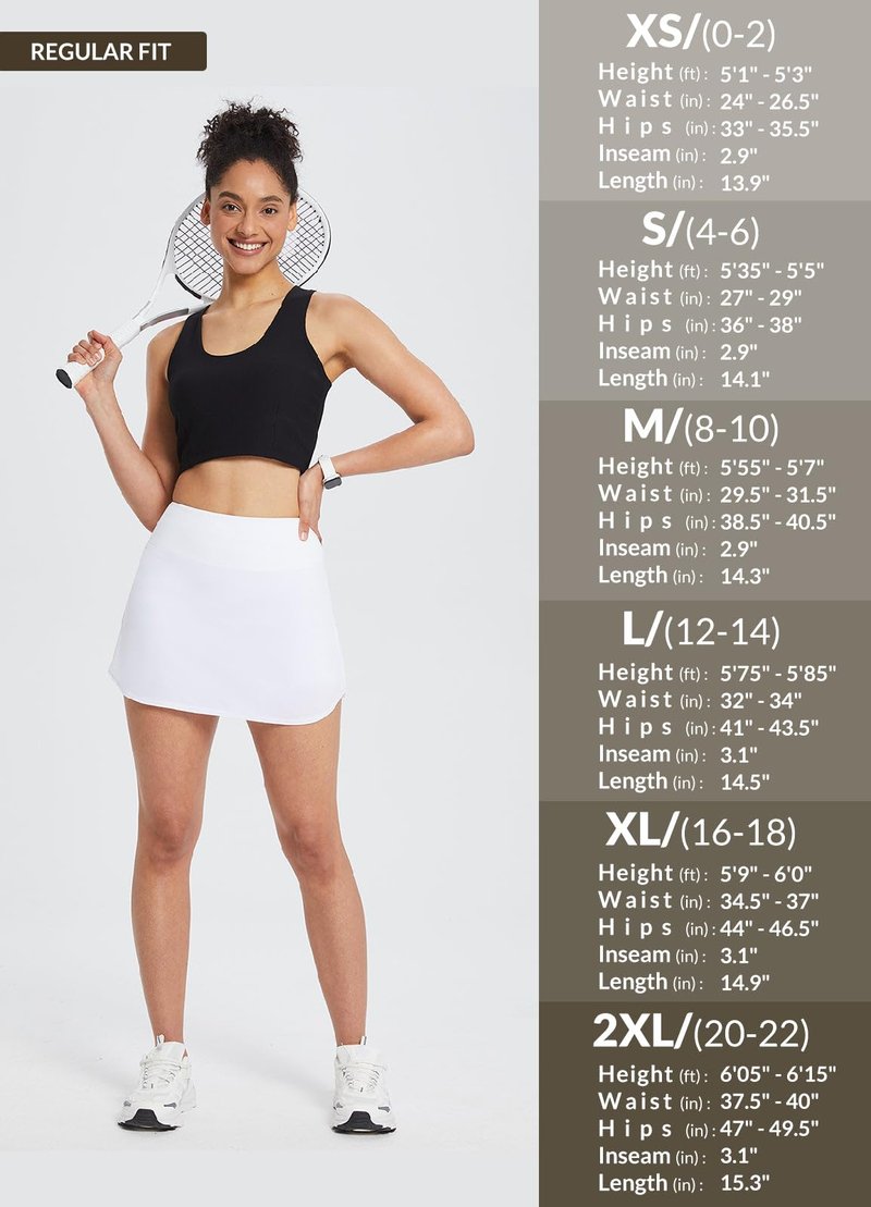 baleaf Women's Pleated Tennis Skirts High Waisted Lightweight Athletic Golf Skorts Skirts with Shorts Pockets Cardamom Purple L