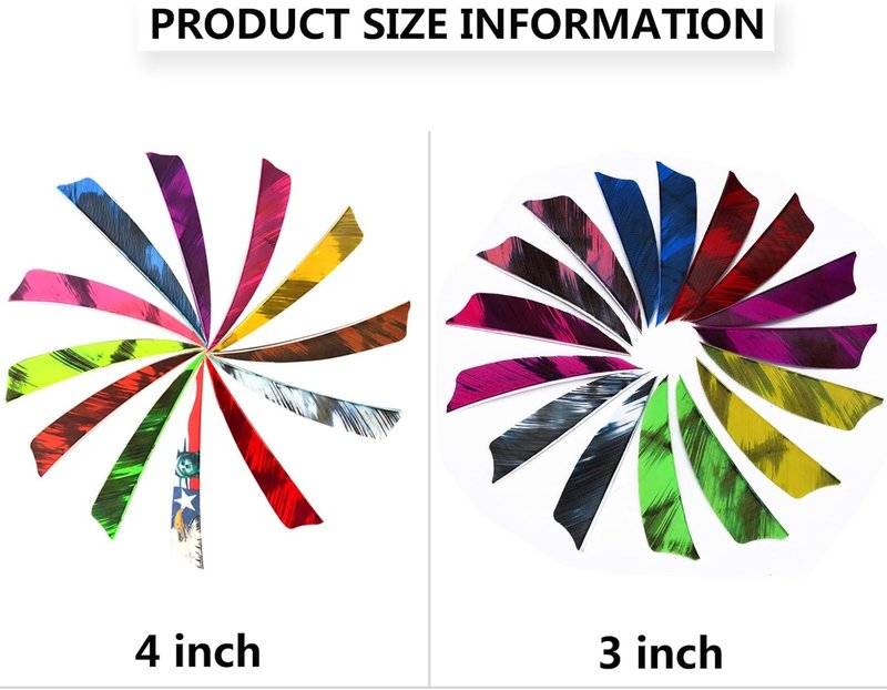 Turkey Feather Fletching - 30pcs 3/4 Inch Right Wing Arrow Feathers for DIY Hunting & Target Shooting
