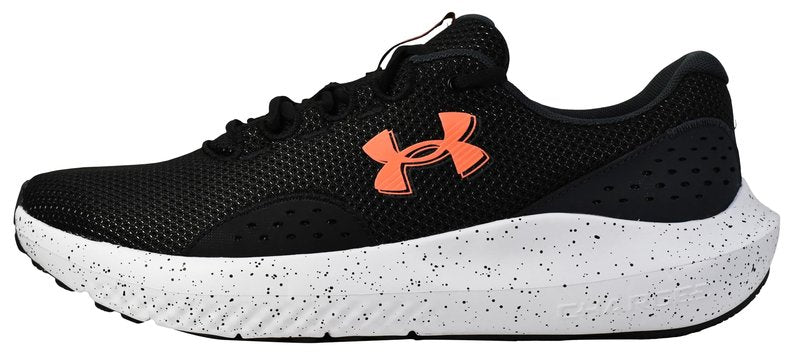 Under Armour Men's Charged Surge 4, (004) Black/Anthracite/Ares Red, 10.5, US