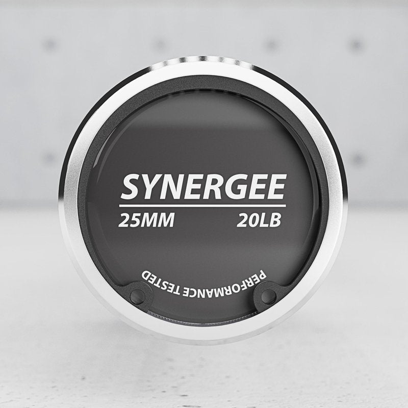 Synergee 4-Foot Barbell with 2” Sleeves. Rated 500lbs for Weightlifting. Available in Black.