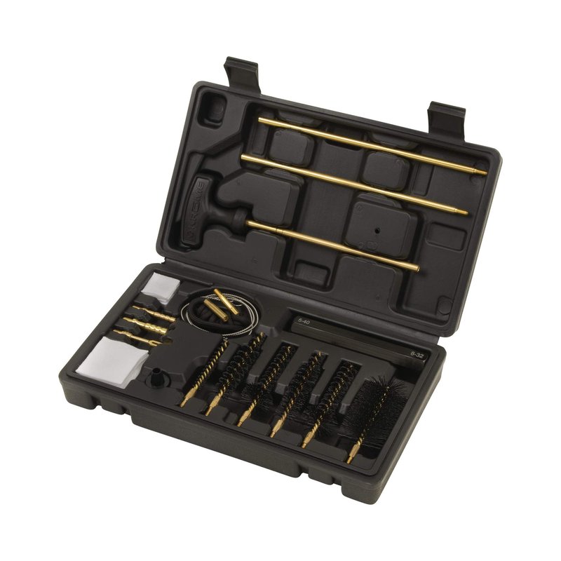 Allen Company Krome Modern Sporting Rifle Cleaning Kit, .22, .223, .30, & .308 Cal., 17-Pieces, Black