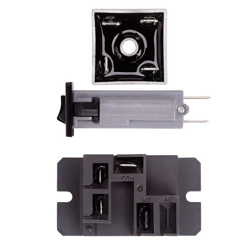 10L0L Golf Cart Battery Charger Repair Kit for Club Car 48V PowerDrive 2,OEM# 22110, Include 30A Relay, Diode Rectifier and Circuit Breaker