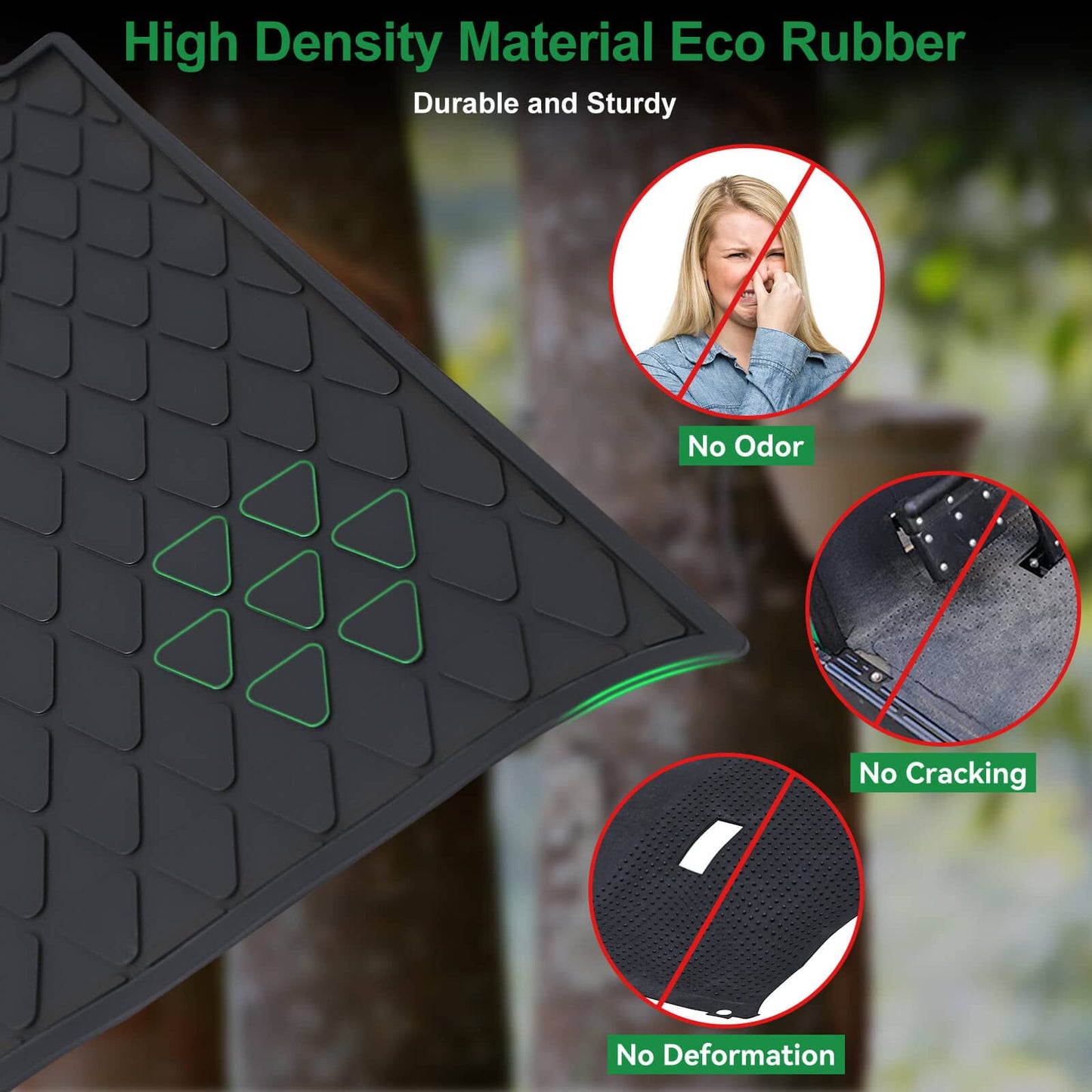 Golf Cart Floor Mat for EZGO TXT, Full Coverage Floor Liner Mat Replacement for EZGO TXT, Express S4 (2012-2020), Workhorse,Valor, Star Classic 36V Models Non-Slip&Easy to Clean Black