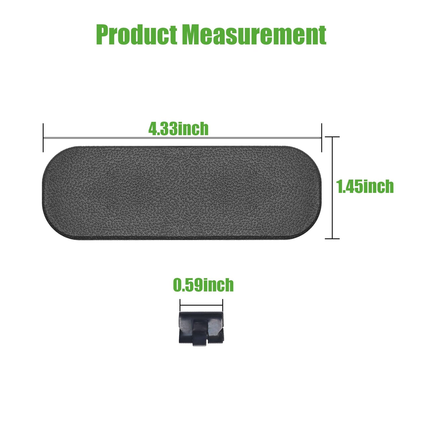 10L0L Golf Cart Strut Access Cover Assembly Compatible with EZGO RXV 2008-up G&E Golf Cart Model, OEM# 602388