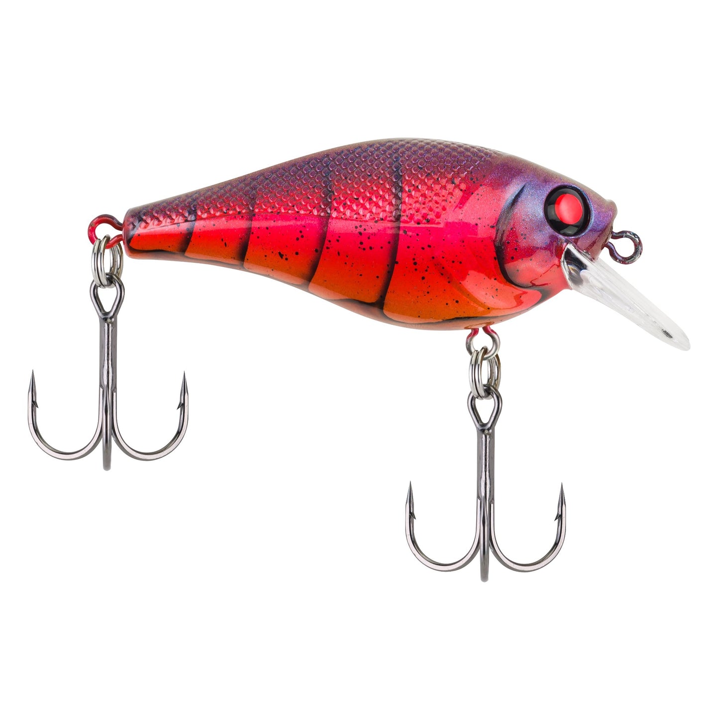 Berkley SquareBull Fishing Lure, Special Red Craw, 3/8 oz, 2 3/8in | 6cm Crankbaits, Floating Bait Features Maximum Flash and Tail Wag for Erratic Hunting Action